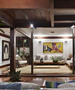 最新东南亚风格家装客厅装饰图片大全