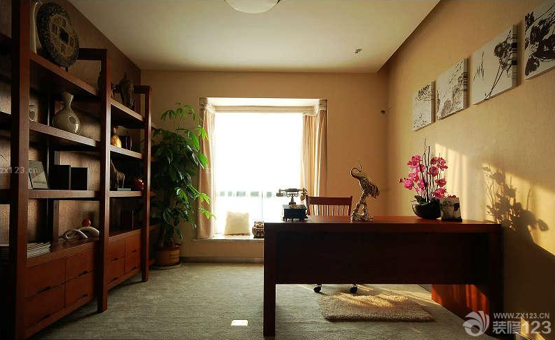 新中式书房设计图片大全