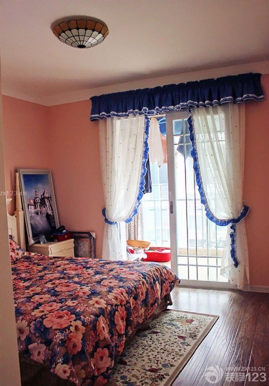 地中海风格设计主卧室装修效果图片