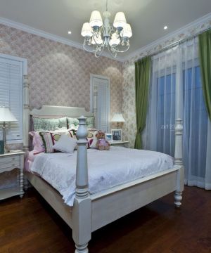 地中海风格最新卧室装修效果图片大全
