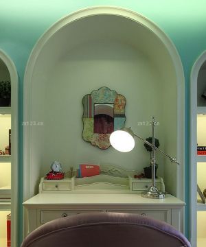 150平米房屋地中海书房设计效果图欣赏