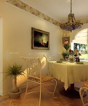 最新110平米房子地中海餐厅设计图片