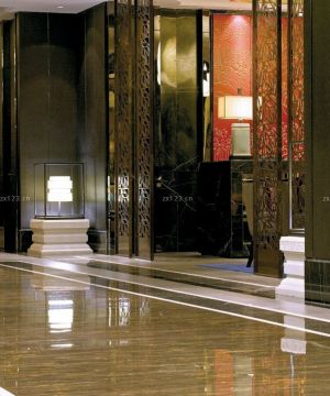 休闲娱乐会所全抛釉瓷砖装修图片