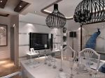 85平米地中海风格餐厅吊顶设计效果图欣赏