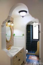 140平米房子卫生间卫浴隔断设计效果图欣赏
