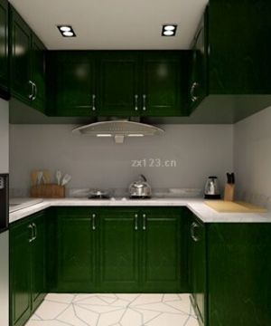 家装厨房橱柜颜色效果图欣赏
