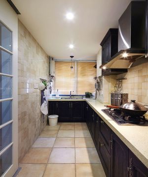 最新140平米房屋厨房铝扣板集成吊顶设计效果图
