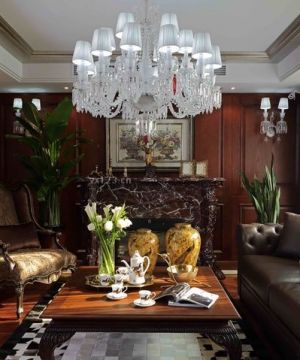 110平方新古典风格客厅沙发效果图欣赏
