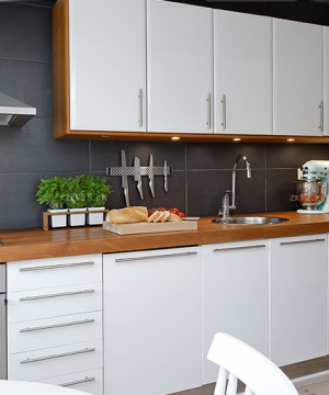 最新150平米北欧风格厨房设计图片