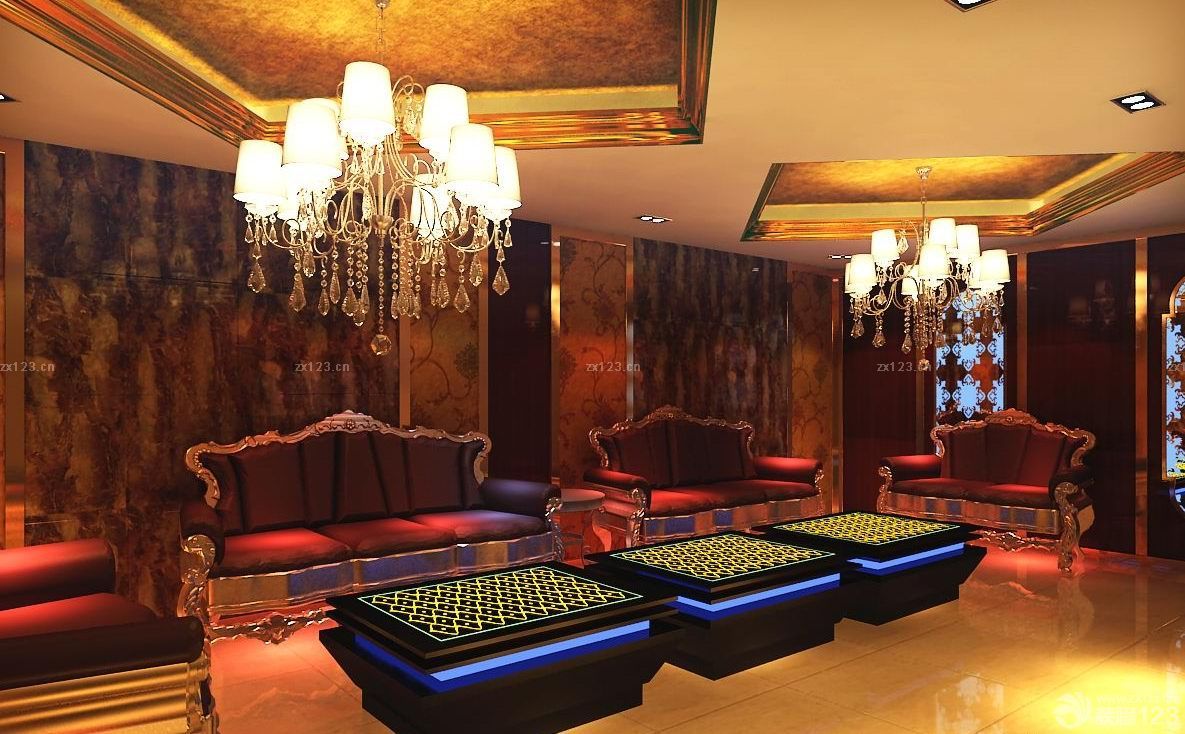 2025大型ktv吊顶效果图