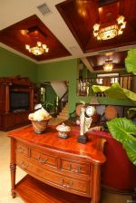 东南亚风格实木家具实景图