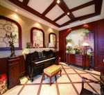 130平米房子美式书房设计图片大全