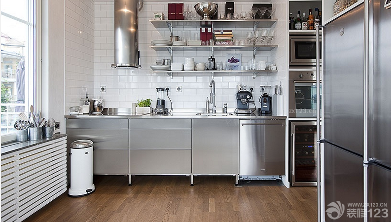 开放式厨房装修效果图大全2025图片