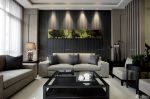 最新70平米两居室现代设计风格2020家装客厅效果图大全