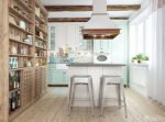 最新110平米北欧风格家居厨房装修效果图片