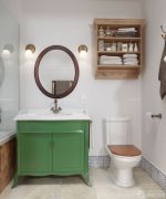 110平米家装卫生间瓷砖踢脚线实景图欣赏