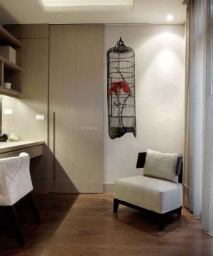 70平米两居室书房装修效果图大全2025图片