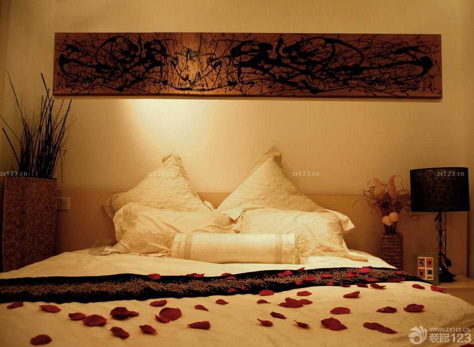 后现代风格卧室装修效果图2025