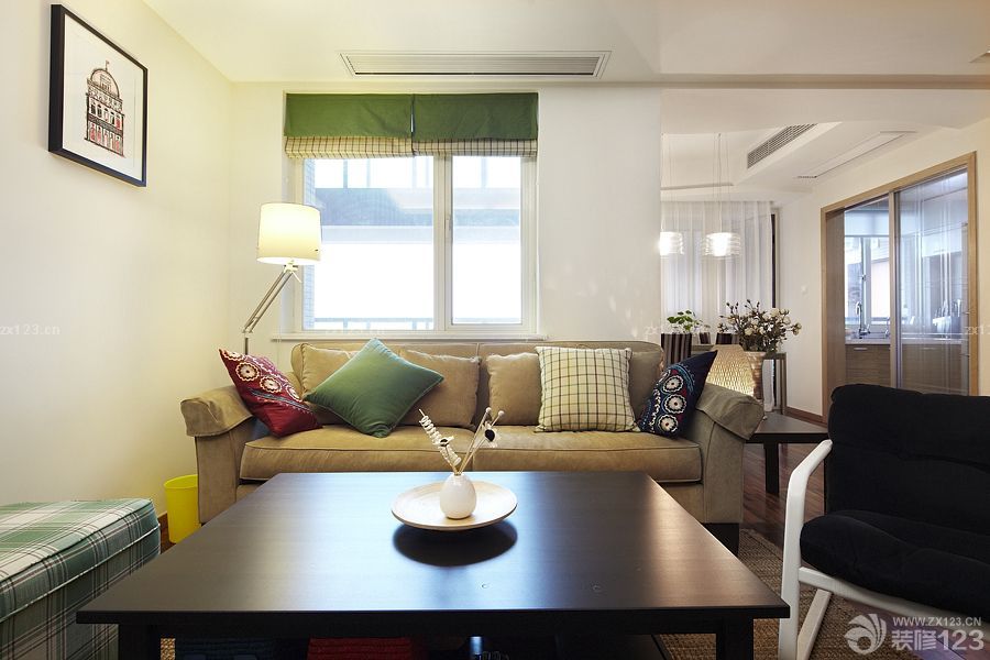 2025精品小户型木质茶几实景图