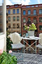 家装95平米小三室阳台装修效果图大全2025图片