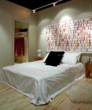 现代美式卧室装修效果图2025