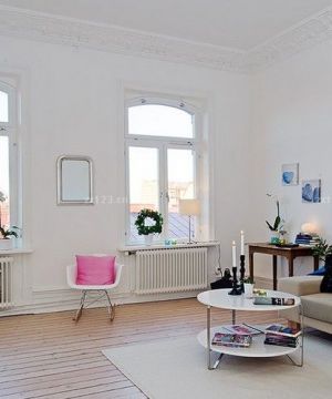 北欧风格小户型客厅装修设计图片