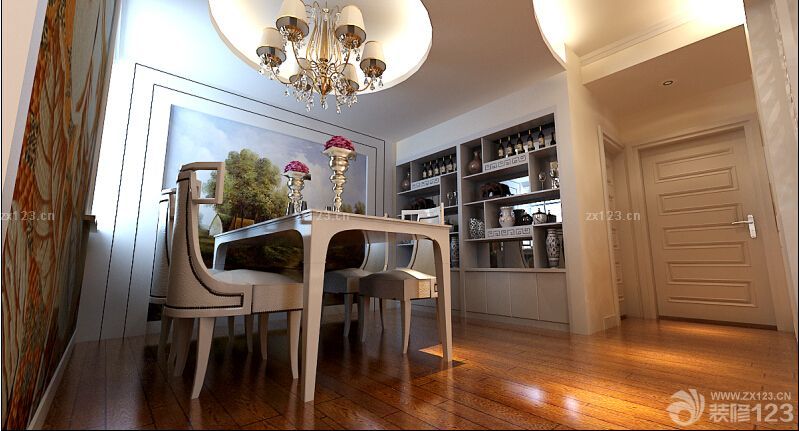 2025餐厅博古架设计图片