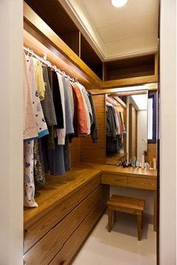 小户型衣帽间组合柜装修图片大全