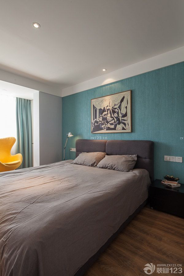小户型现代简约风格卧室装修效果图片大全