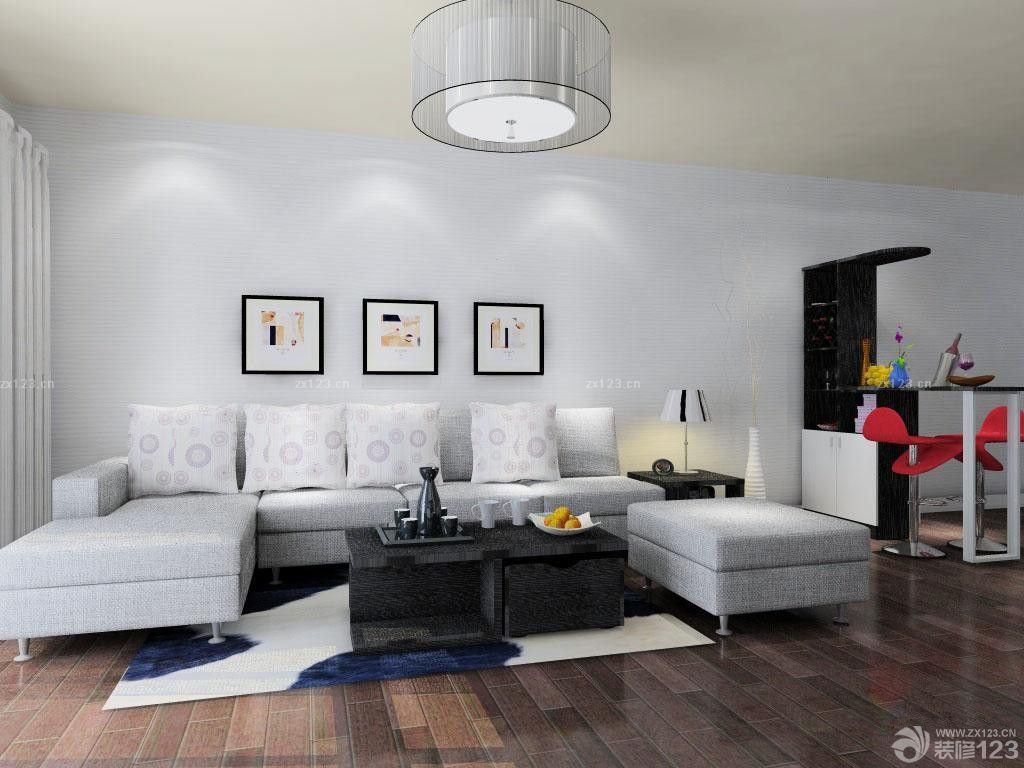 小户型客厅酒柜效果图欣赏