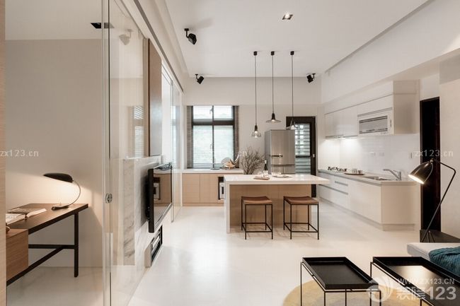 48米小户型餐厅装修实景图2025