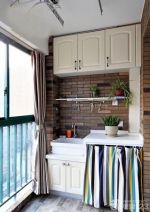 简欧小户型客厅阳台设计图片大全