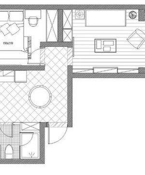 70平米小户型平面设计图2023