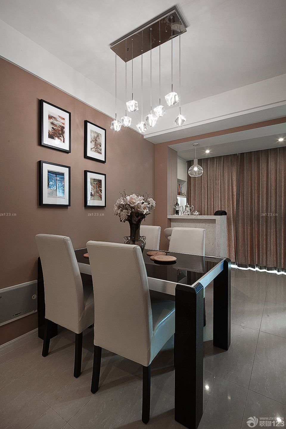 最新现代简约风格小户型装修大开间图片