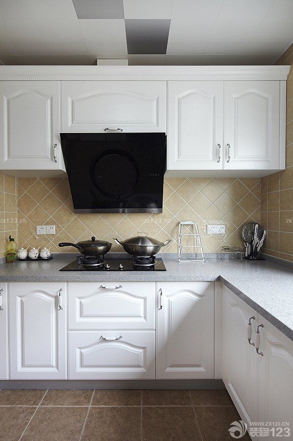 自然风格50平米一室一厅小户型阳台改厨房装饰样板大全