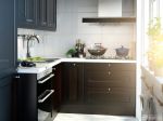 最新23平方超小户型阳台改厨房装修实景图片欣赏