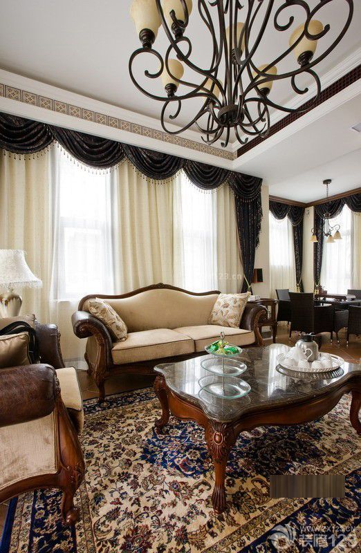 2025家装客厅地毯效果图