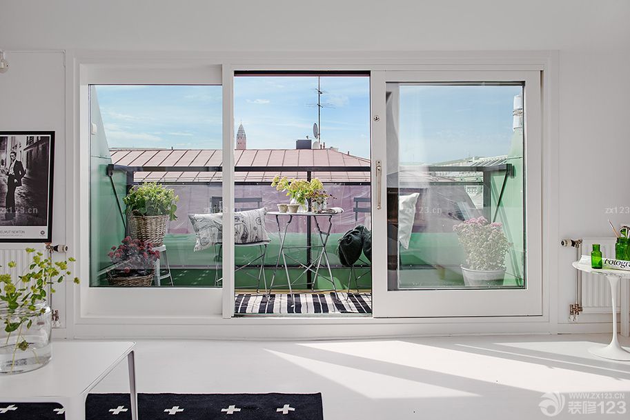 北欧风格小户型内阳台装饰图片大全