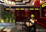 中式复古风格茶楼包间设计图片