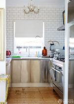 国外经典小户型整体橱柜设计效果图片