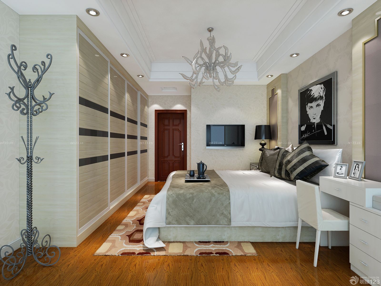 2025主卧室床头背景墙设计图欣赏