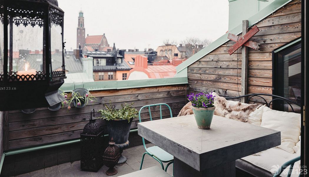 混搭小户型家庭休闲区装修效果图片大全