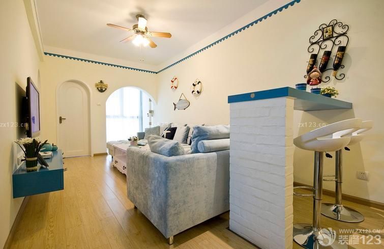 个性小户型吧台装修图片大全