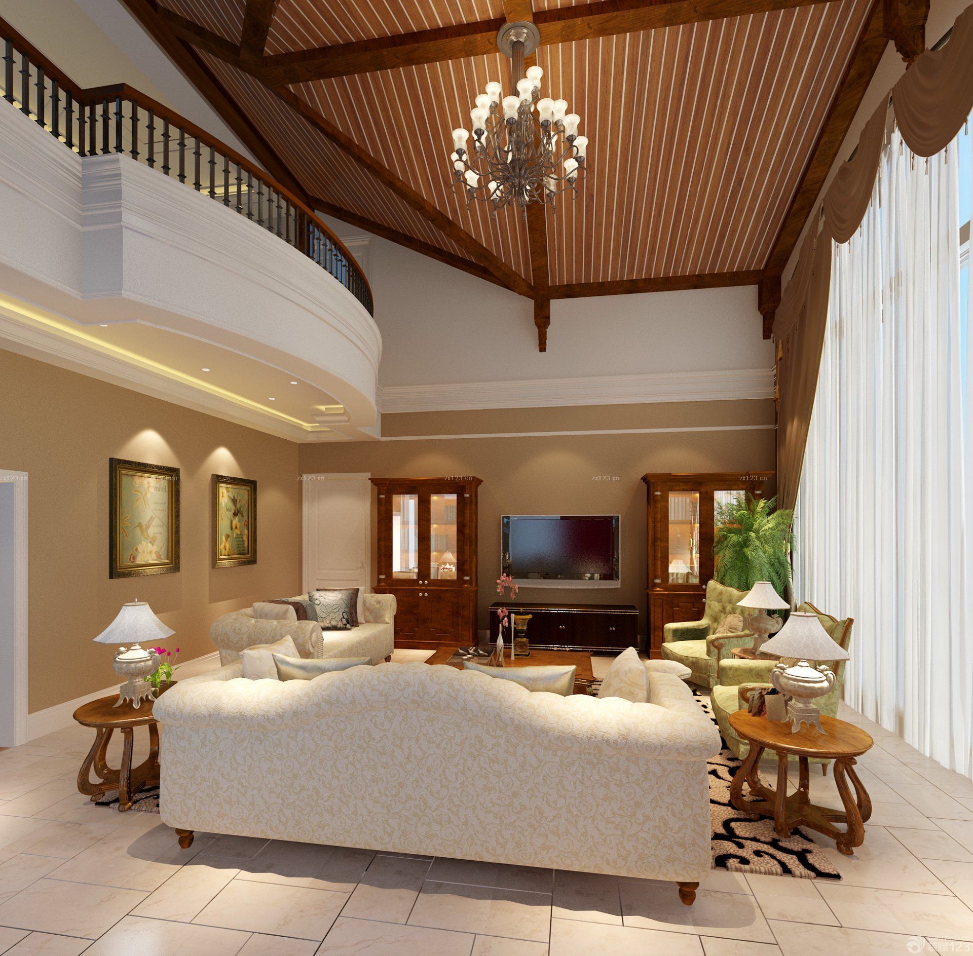 多层美式小户型装修图片大全