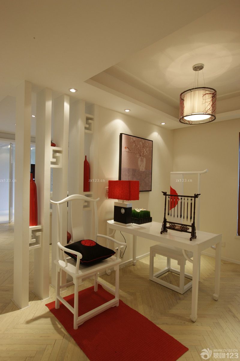 最新经典书房装饰画效果图片