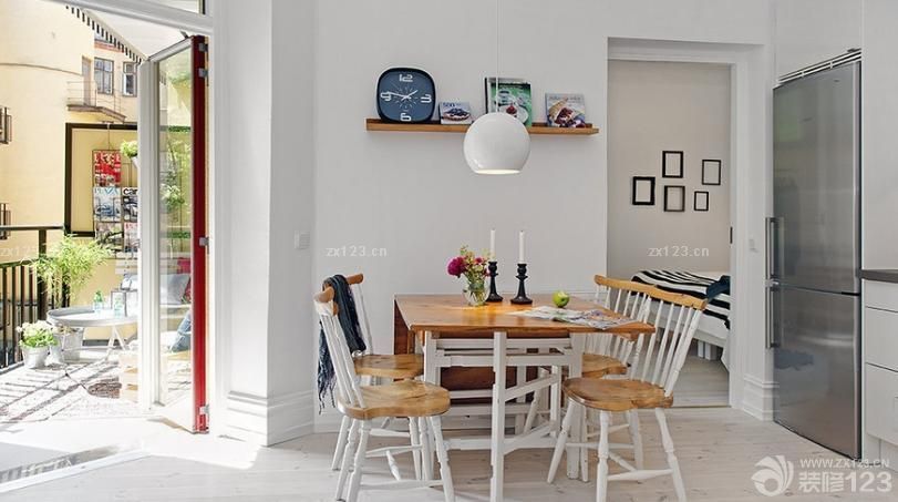 小户型餐厅装修实景图 