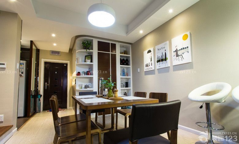 2025农村中小户型餐厅装修实景图