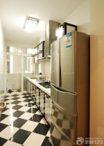 88平方小户型厨房颜色搭配效果图欣赏