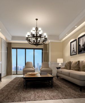 2023小户型客厅沙发床设计图欣赏