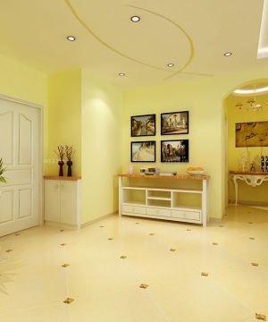 最新温馨浪漫小户型进门玄关装修效果图大全